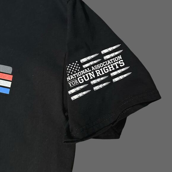 Hell No Joe! 2A 2nd Amendment Graphic Tee Size M EUC Black - Picture 3 of 5